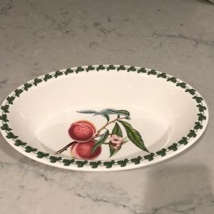 Authentic Portmeirion 13” Serving Bowl Oval shape